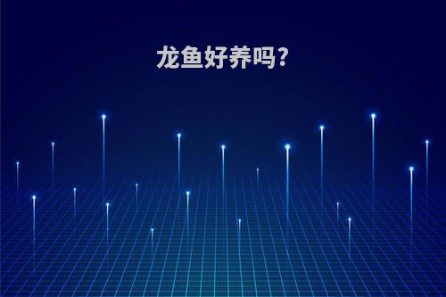 龙鱼好养吗?