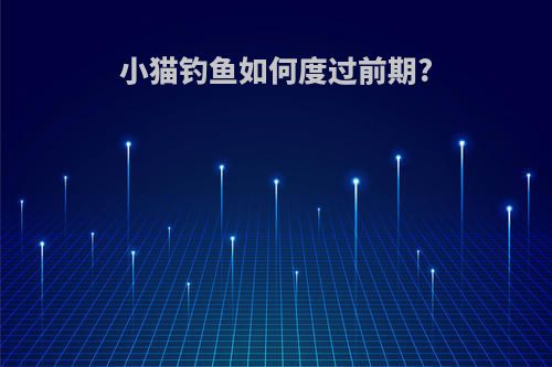 小猫钓鱼如何度过前期?