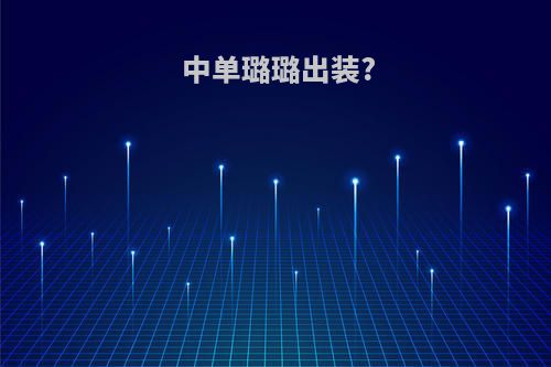 中单璐璐出装?