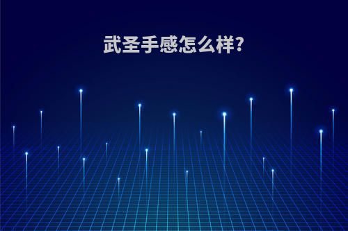 武圣手感怎么样?